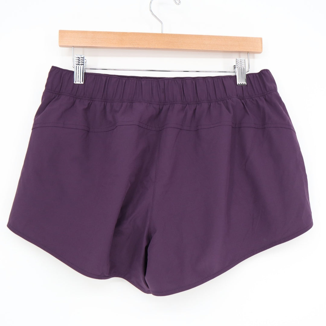 Old Navy Quick Dry Running Shorts Womens Medium Petite Black Stretchtech Active