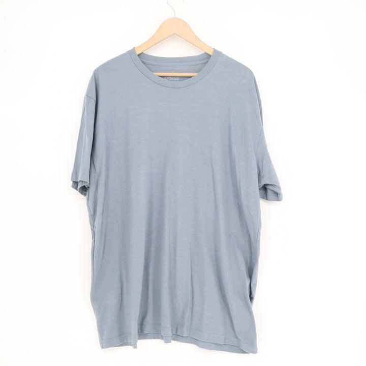 Fresh Clean Tees T-Shirt Mens 2XL Teal Cotton Crew Neck Short Sleeve Pullover