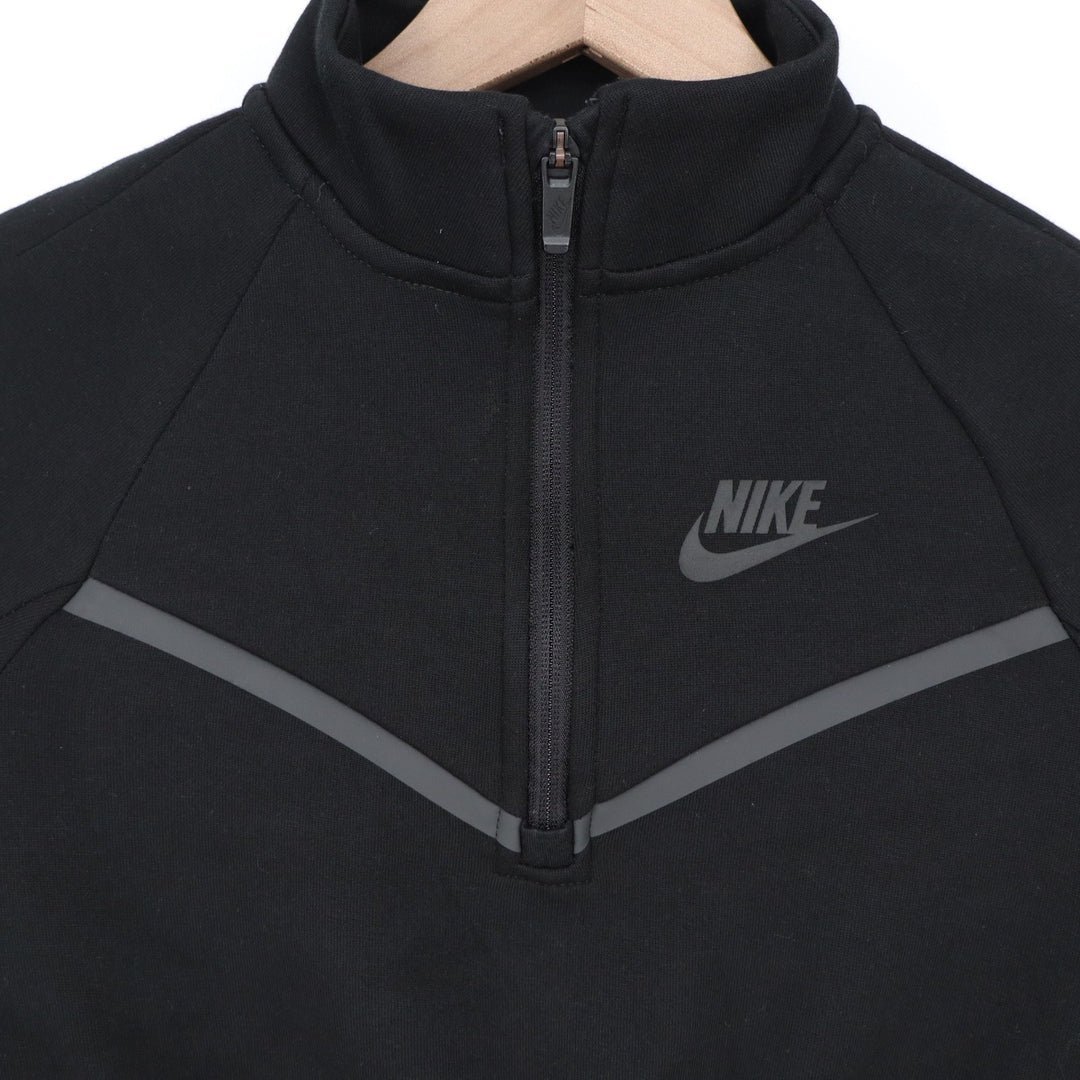Nike Girls Tech Pack 1/4 Zip Dress Black Size 6 NEW