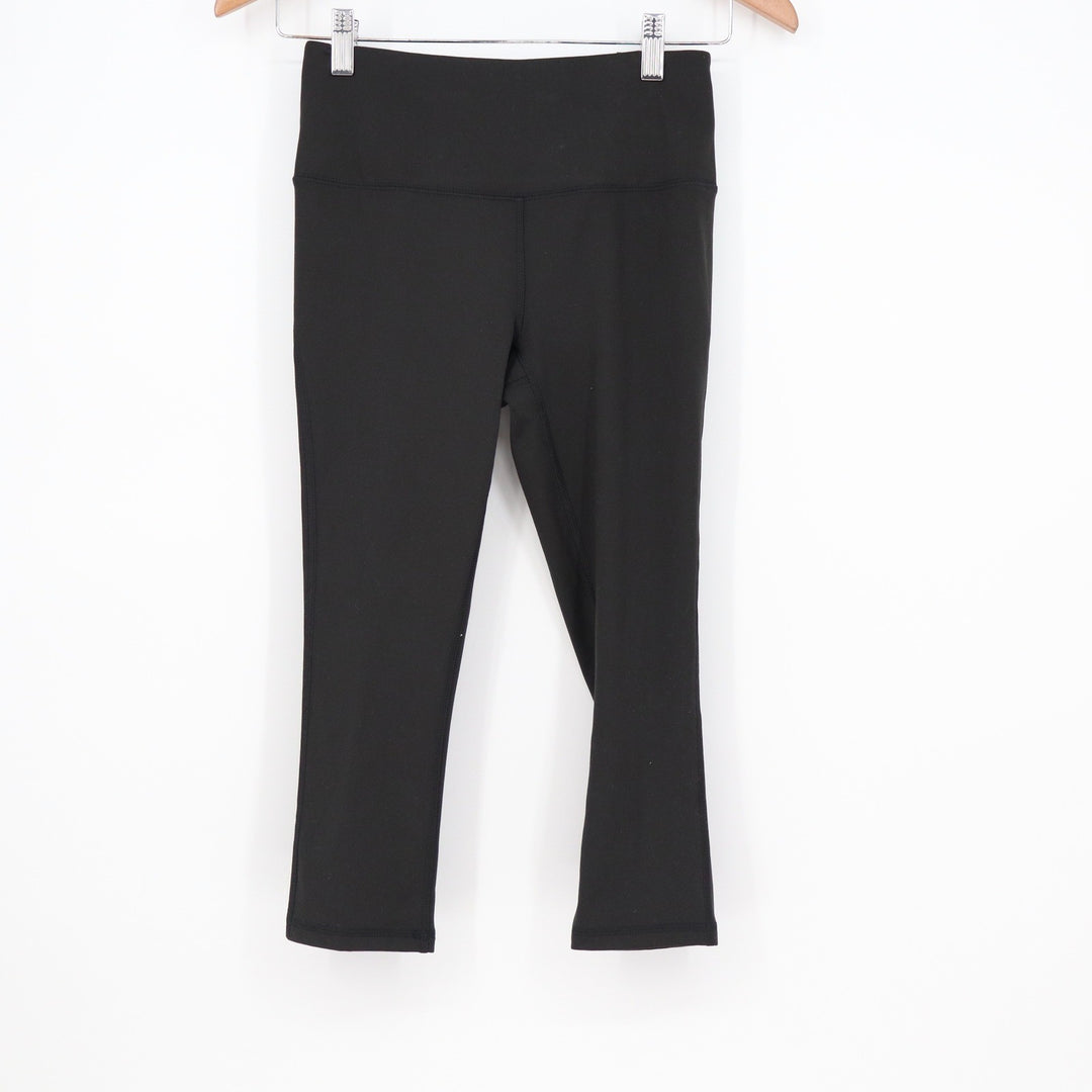 DSG Womens High Waisted Capri Leggings Black XS Cropped Activewear