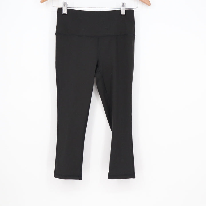 DSG Womens High Waisted Capri Leggings Black XS Cropped Activewear