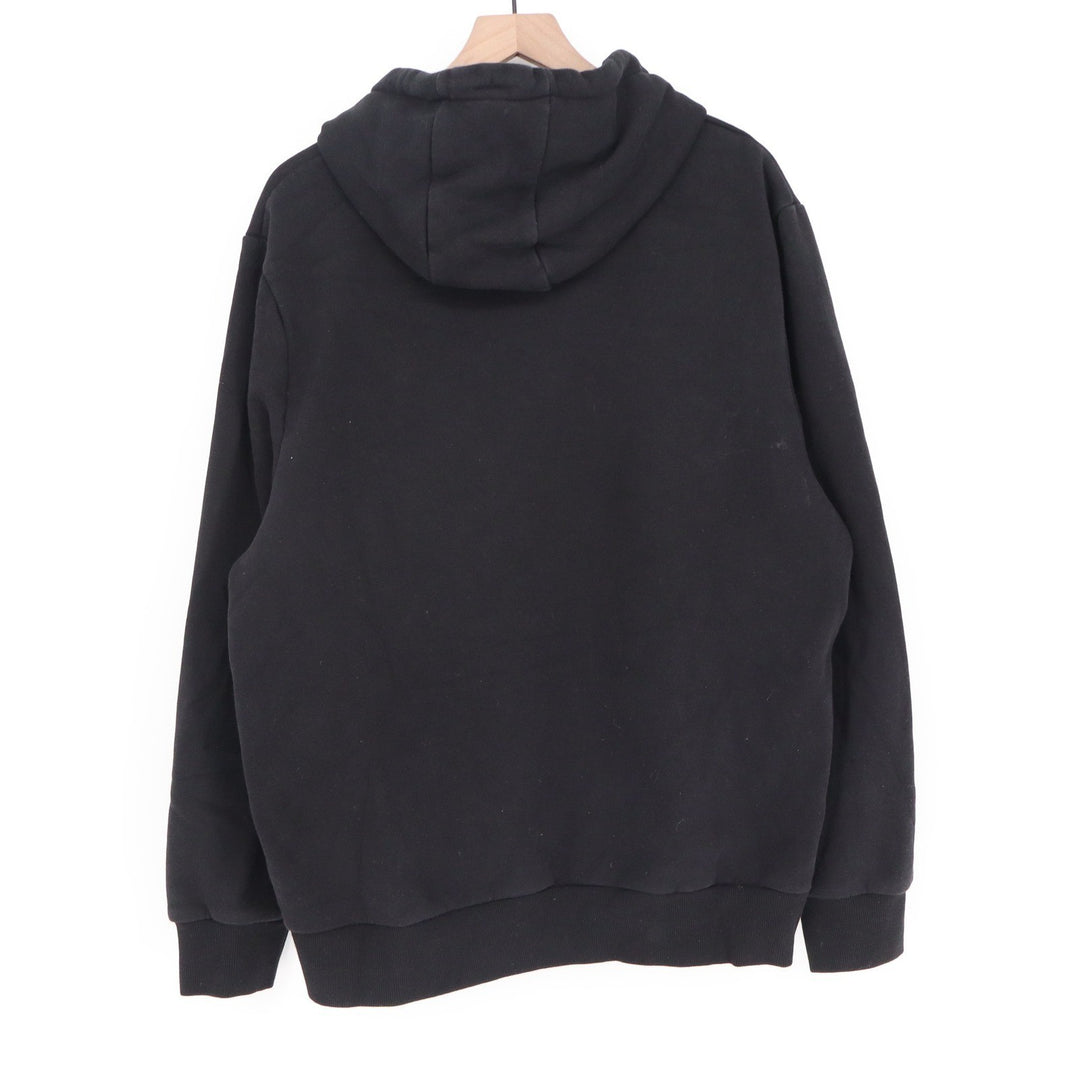 Sonneti London Mens Black Pullover Hoodie Logo Sweatshirt L
