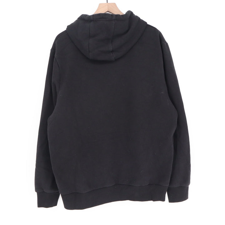 Sonneti London Mens Black Pullover Hoodie Logo Sweatshirt L