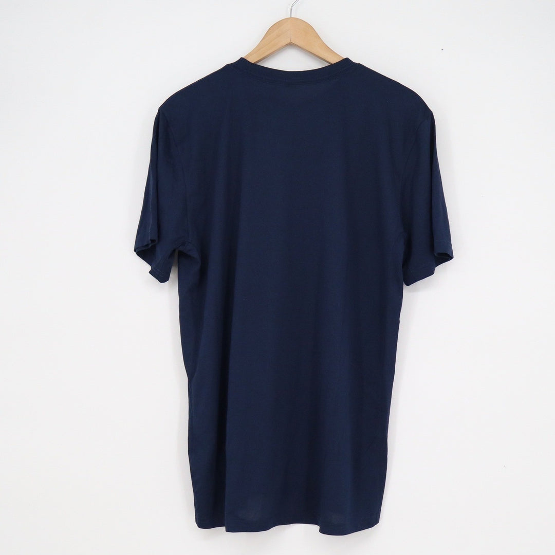 Nike Penn State Nittany Lions Football Dri-FIT T-Shirt Navy Blue Mens L