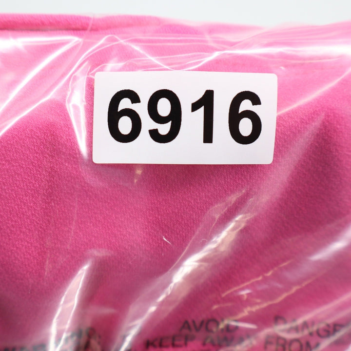 Naked Wardrobe Hot Pink One Shoulder Multi Strap Bodycon Mini Dress Large
