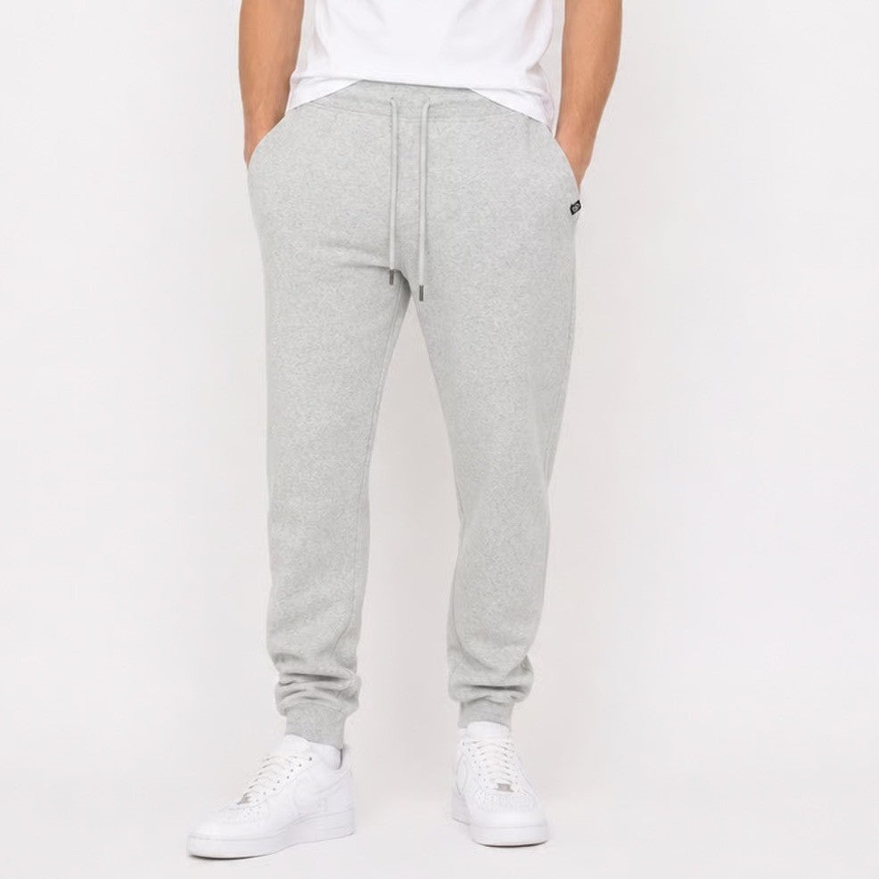 Monument Mens Heather Gray Jogger Sweatpants Fleece Lined Size L