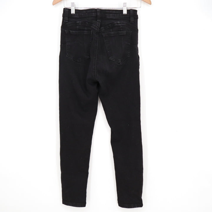 Wax Jean Butt I Love You Black High Rise Skinny Jeans Size 5/27
