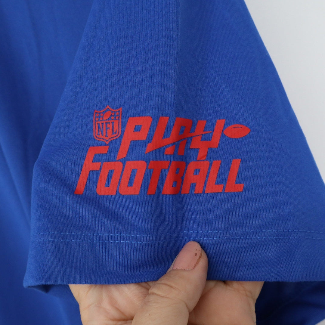 Nike Buffalo Bills 11-ON Dri-FIT Training Shirt Blue Mens Large NWT