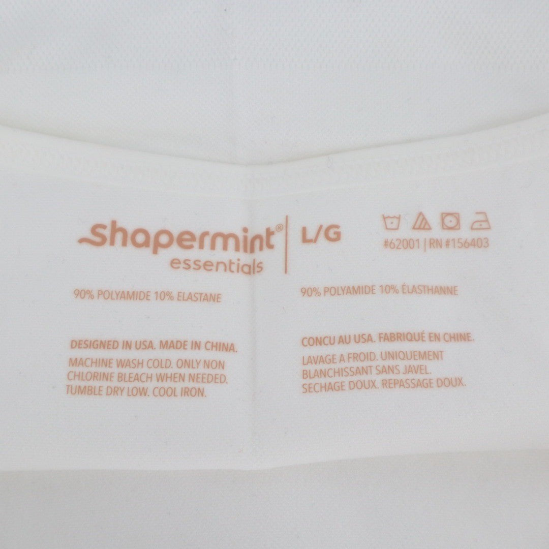Shapermint Essentials All Day Every Day Scoop Neck Cami White L