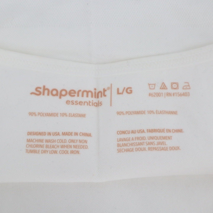 Shapermint Essentials All Day Every Day Scoop Neck Cami White L