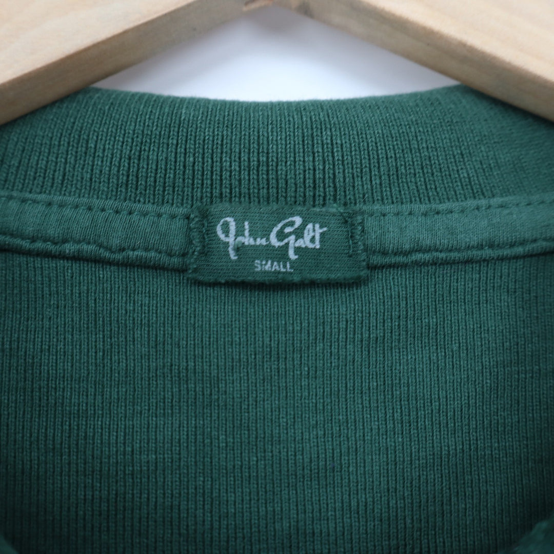 John Galt Brandy Melville Forest Green Short Sleeve Button Down Cardigan Small