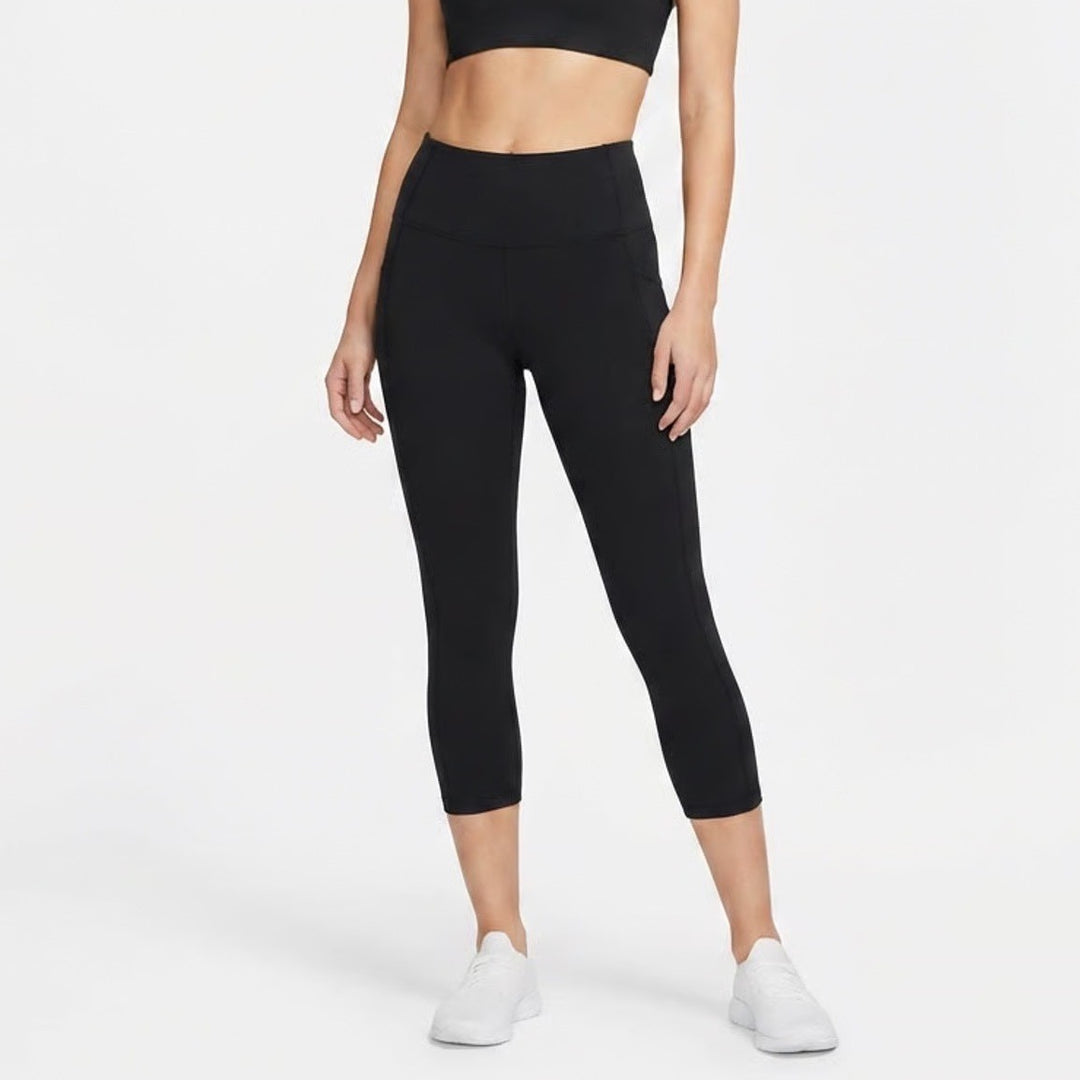 DSG Womens Momentum Capri High Rise Leggings Pure Black Small NWT