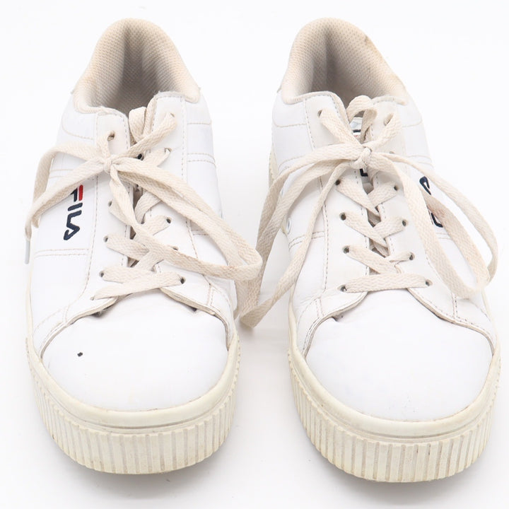 Fila Panache 19 Womens White Metallic Silver Platform Sneakers 8.5