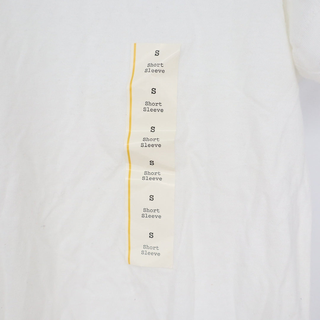 A New Day Womens White Short Sleeve Crewneck Cotton Modal Tee Shirt Size S