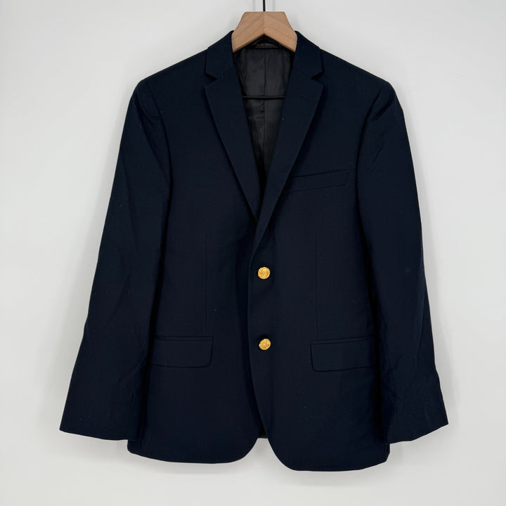 Lauren Ralph Lauren Blazer Jacket Men 16R Navy Blue Lord Taylor Single Breasted