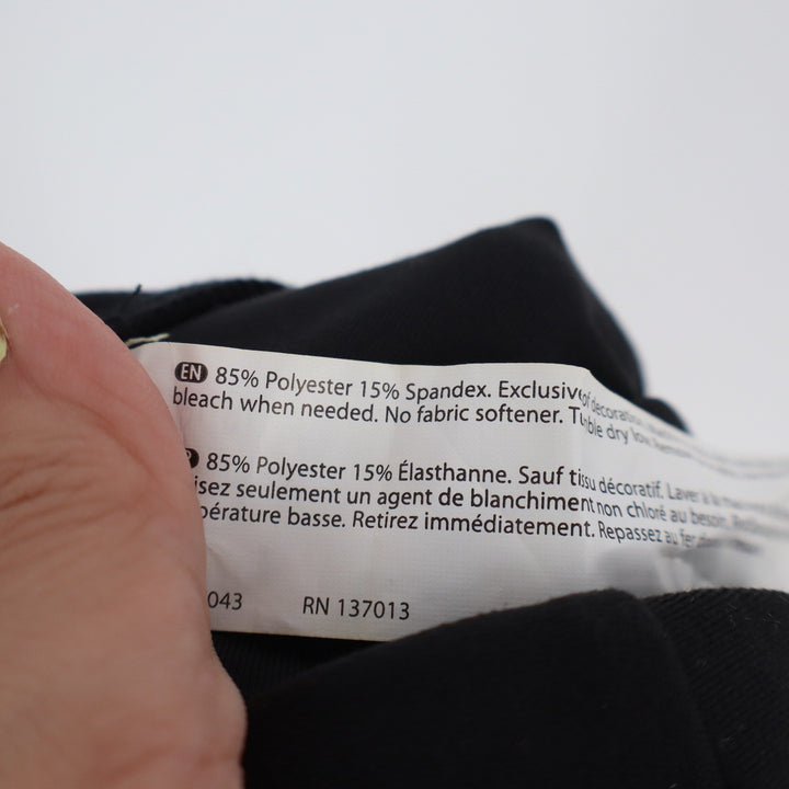 Balance Collection Women's High Waisted Bike Shorts Black Size M