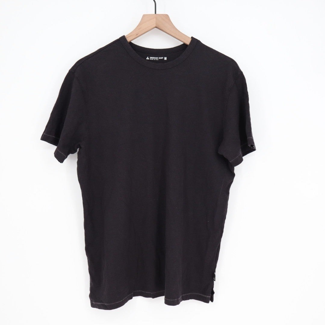 American Giant Men's Hemp Jersey Crew Tee Size M Made In USA