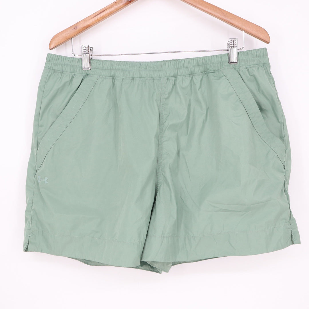 Under Armour Womens Unstoppable Utility Shorts Sage Green Large