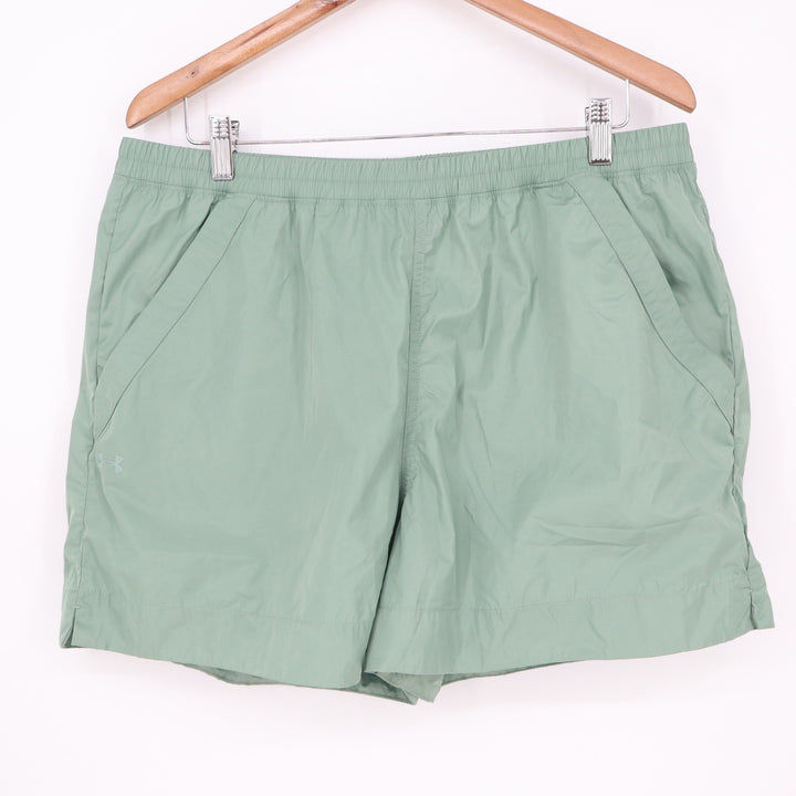 Under Armour Womens Unstoppable Utility Shorts Sage Green Large