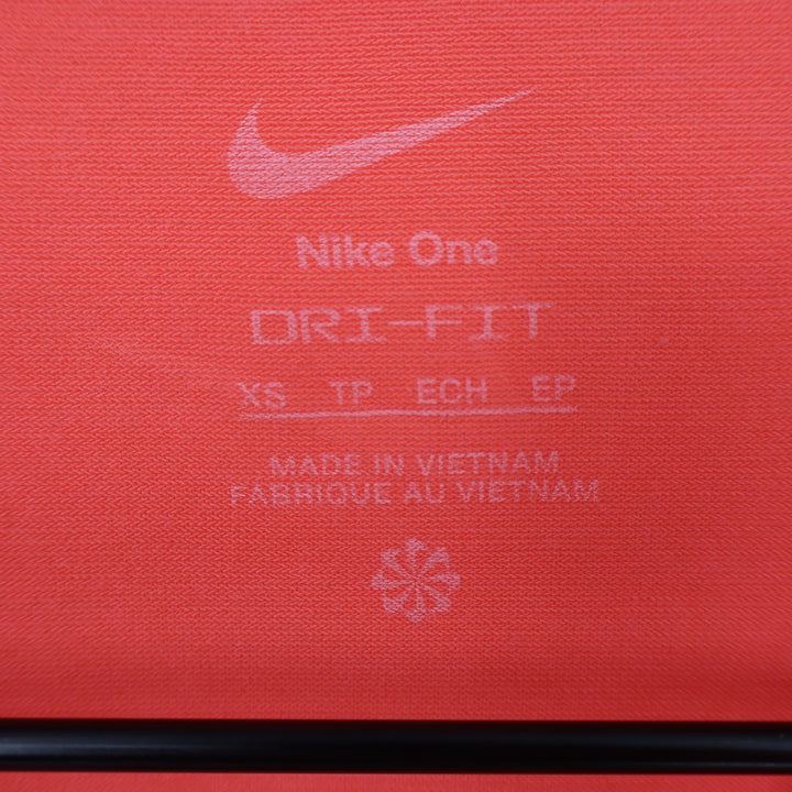 Nike One Dri-FIT Womens Relaxed Training Top Bright Coral XS