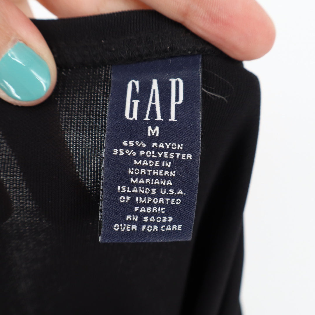 Gap Straight&Pencil Skirt Womens Medium Black Stretch Knitted Pull On Narrow Cut