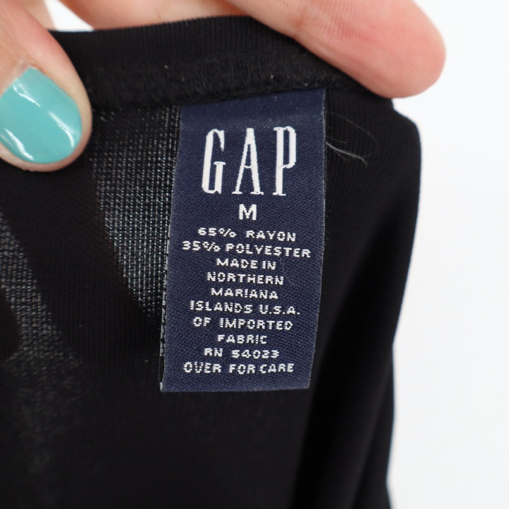 Gap Straight&Pencil Skirt Womens Medium Black Stretch Knitted Pull On Narrow Cut