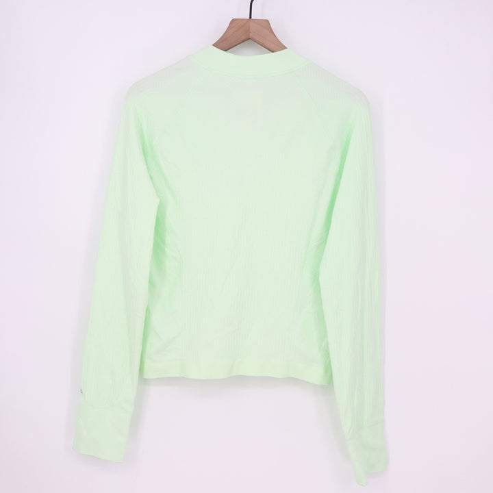 DSG Womens Momentum Seamless 1/4 Zip Pullover Seafoam Sage XXL