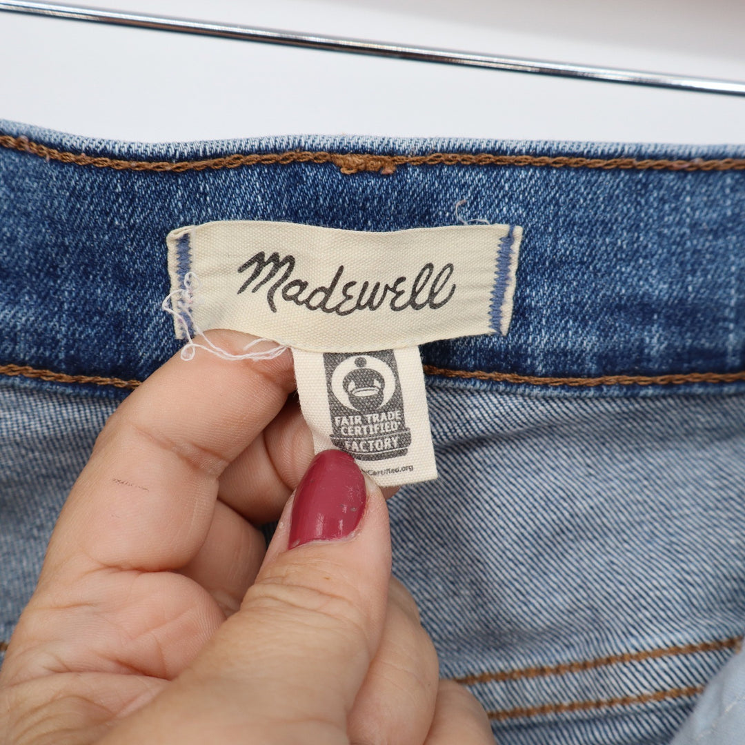 Madewell Jeans Womens 27 The Mid-Rise Perfect Vintage Jean Blue Stretch
