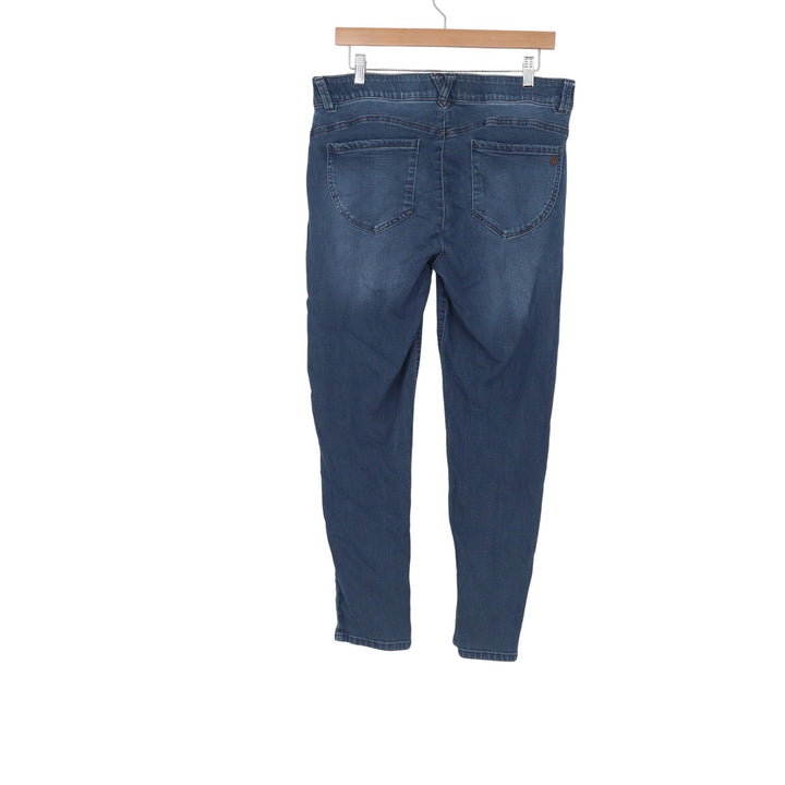 Democracy Absolution Skinny Jeans Womens 12 Medium Wash Blue Stretch