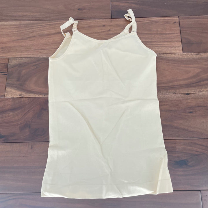 Shapermint Essentials All Day Every Day Scoop Neck Cami Beige Size M