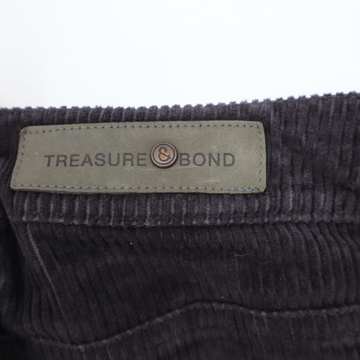 Treasure & Bond Corduroy Pants Dark Gray Bootcut Size 32