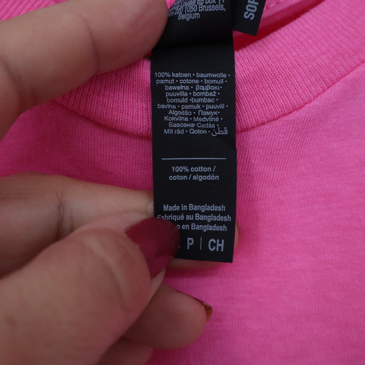 Gildan Softstyle We Own the 80s Graphic T-Shirt Pink Small Decade 80 Residency