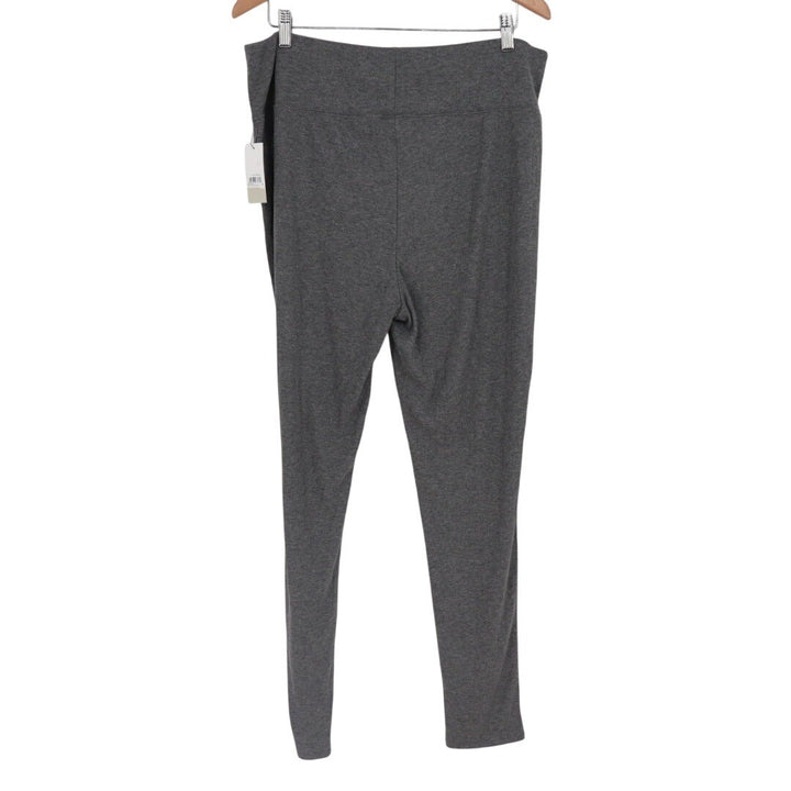 BP Dark Gray Ribbed Knit Leggings Pants Plus Size 2X