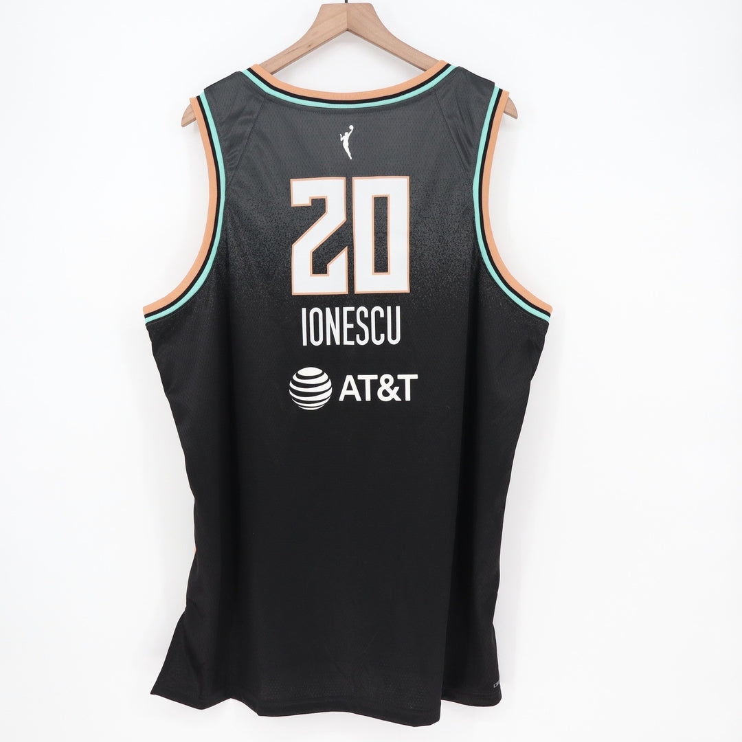 Nike New York Liberty Sabrina Ionescu 20 Explorer Edition Jersey Black XXL