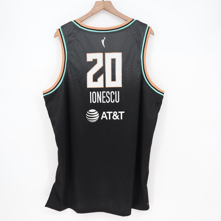 Nike New York Liberty Sabrina Ionescu 20 Explorer Edition Jersey Black XXL