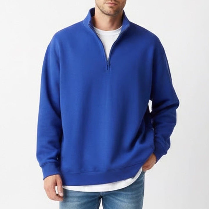 Nike Mens Dri-FIT 24.7 Training Half Zip Pullover Royal Blue Large