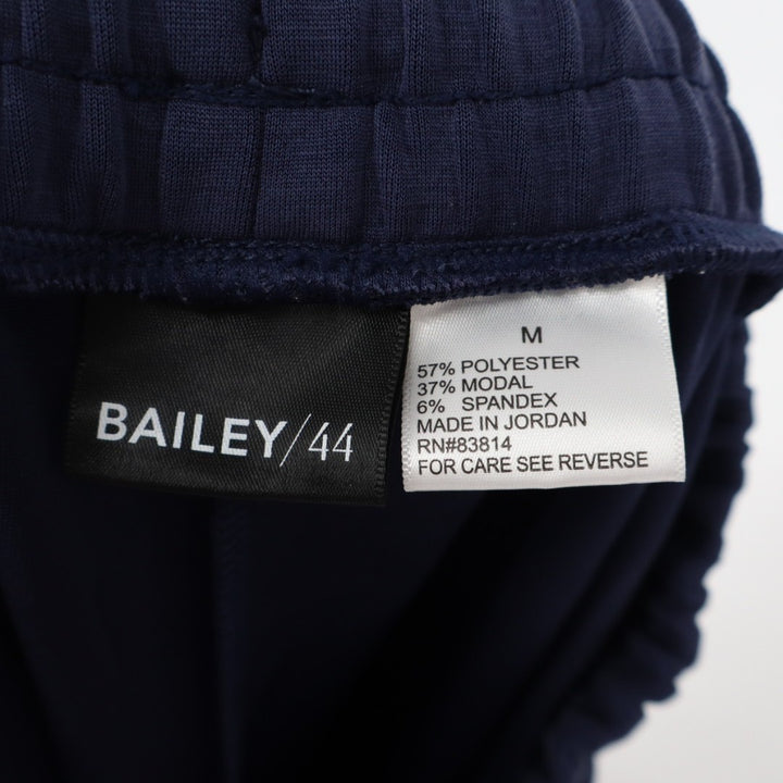 Bailey/44 Sweatpants Womens Medium Navy Stretch Slash Pockets High Rise Outdoor