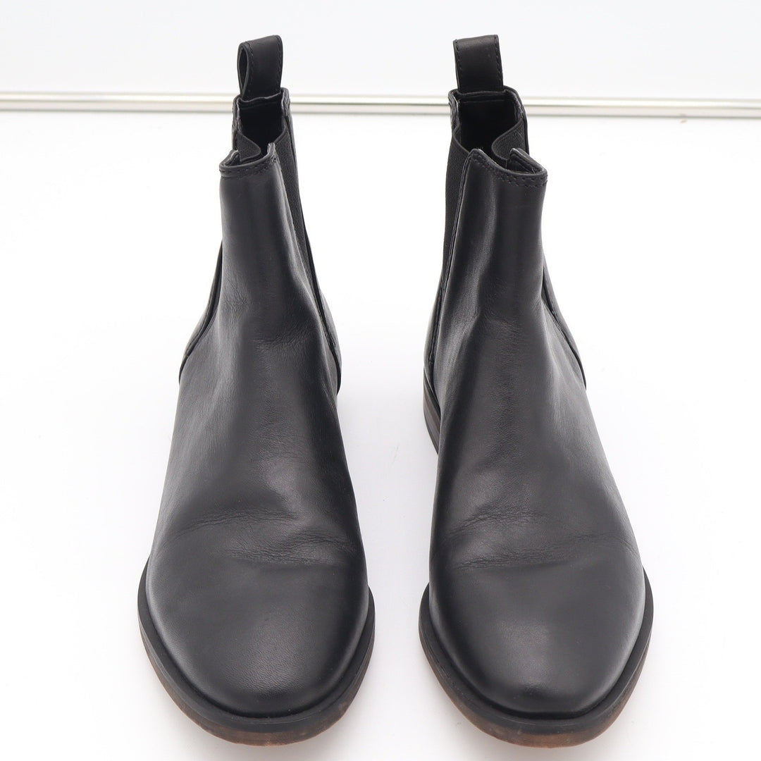 Lucky Brand Haylia Black Leather Chelsea Ankle Boots Womens 8.5 M