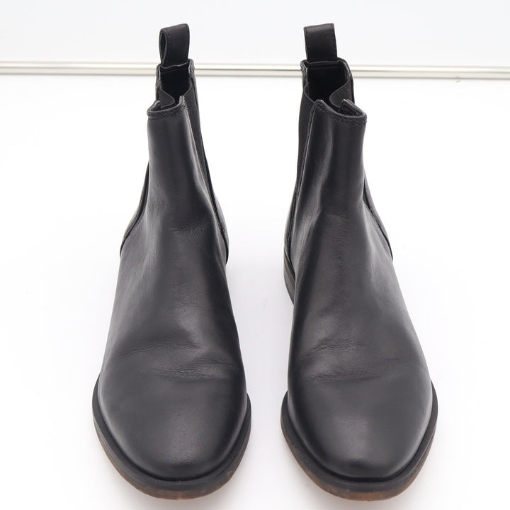 Lucky Brand Haylia Black Leather Chelsea Ankle Boots Womens 8.5 M