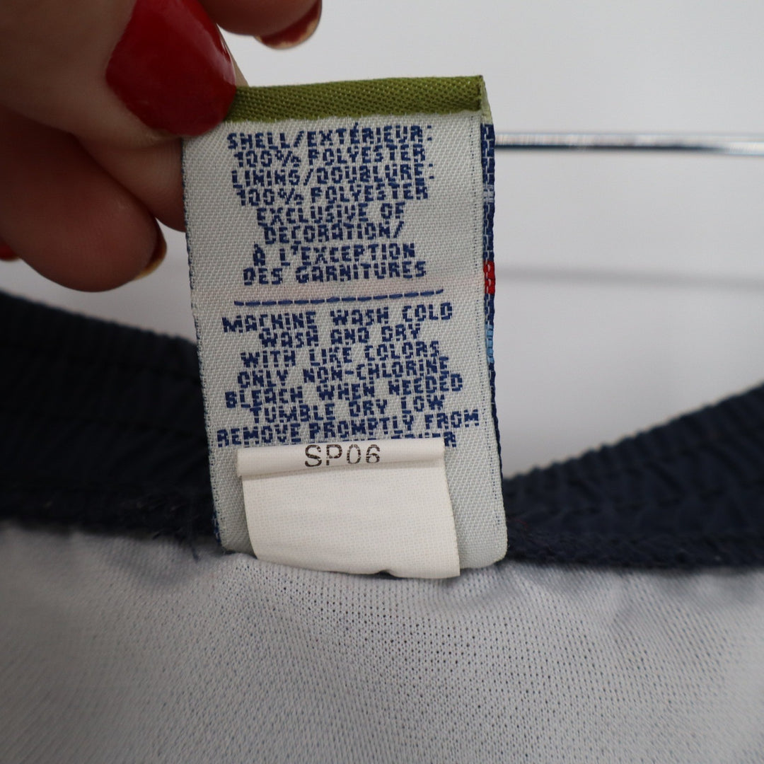 Old Navy Women's Navy Blue White Contrast Trim Dolphin Running Shorts Large