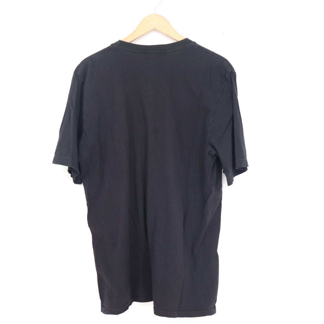 Jockey Mens XL Black Short Sleeve Crew Neck 100% Cotton T-Shirt Made in USA