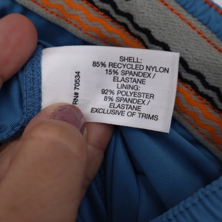 Orvis Blue Active Skort Recycled Nylon Stretch Hiking Skirt Womens Large L