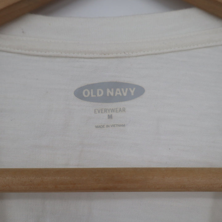 Old Navy EveryWear California Scenic Route Graphic Tee Cream Cotton Medium