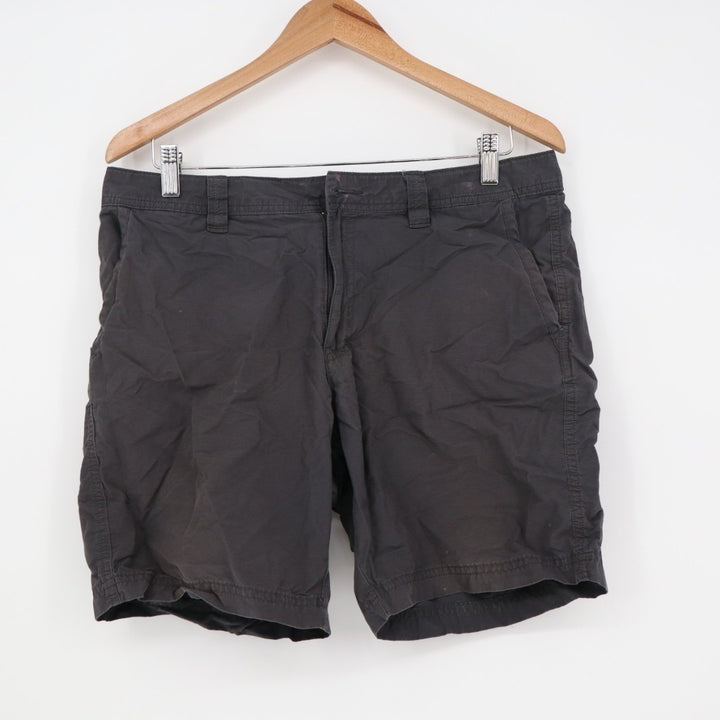 Columbia Birch Forest II Chino Short Mens 32 Gray Cotton Zip Fly Slash Pockets