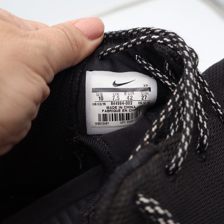Nike Roshe One Womens Black White Mesh Sneakers Size 10