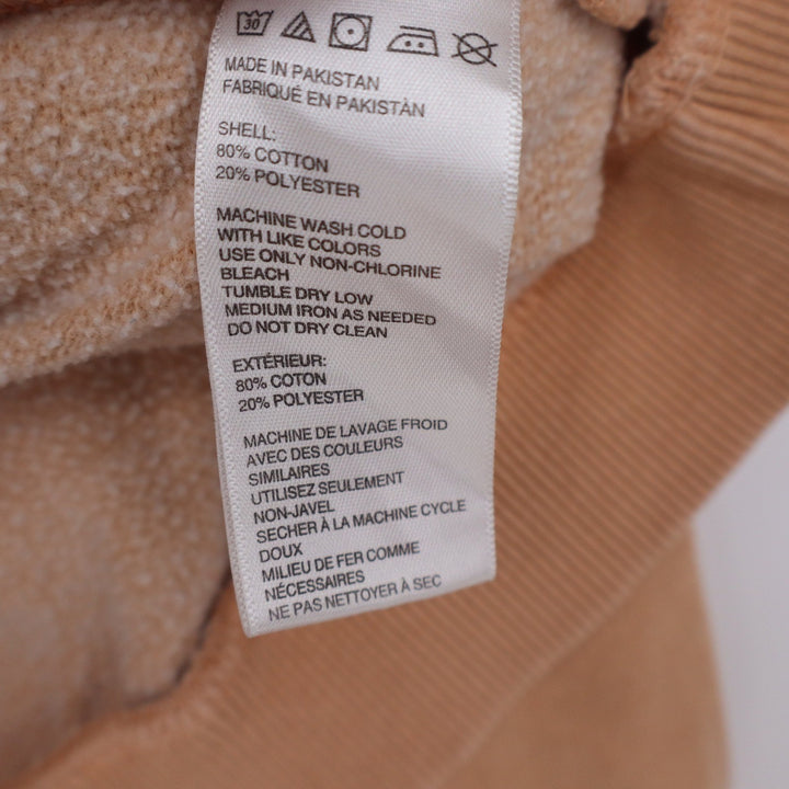 Urban Outfitters Mens Medium Peach Tan Pullover Hoodie Sweatshirt