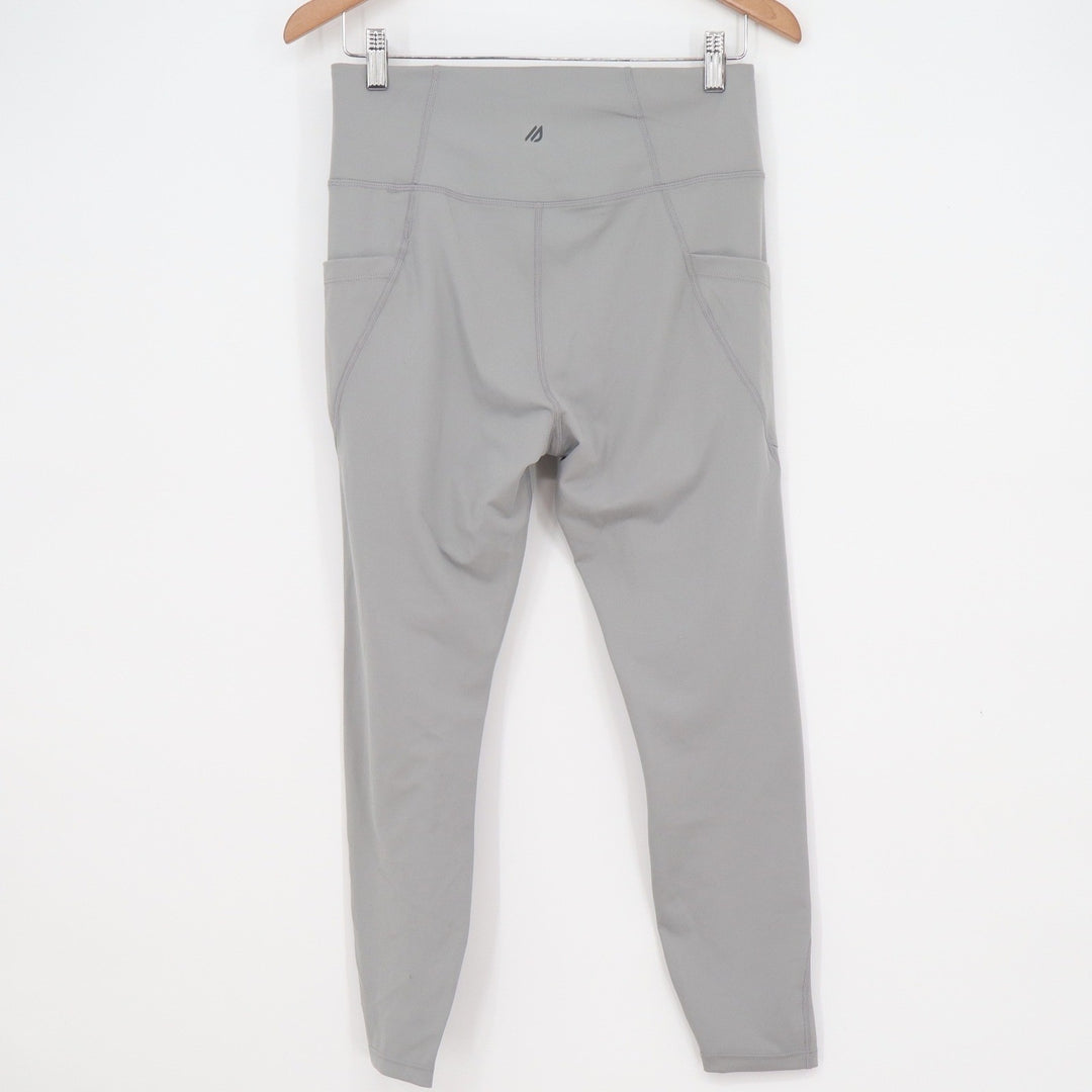 Eddie Bauer Womens Grey High Rise Active Performance Leggings Size M