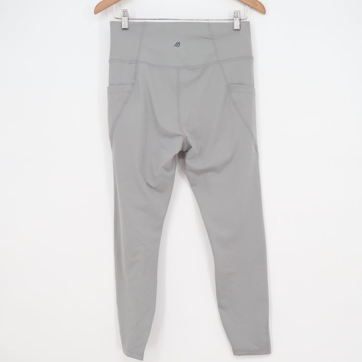 Eddie Bauer Womens Grey High Rise Active Performance Leggings Size M