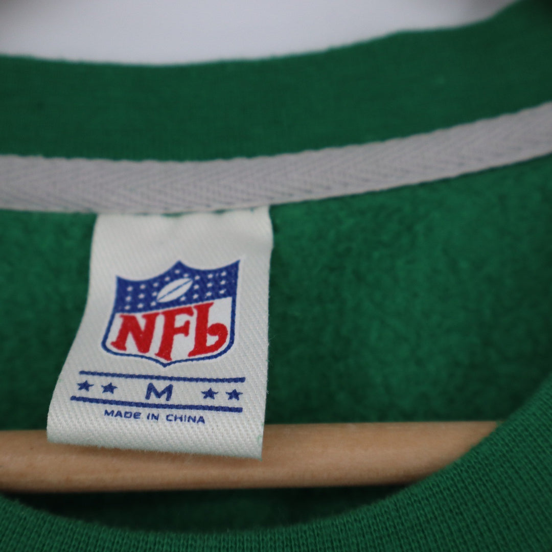 NFL Philadelphia Eagles Green Graphic Pullover Sweatshirt Mens Medium