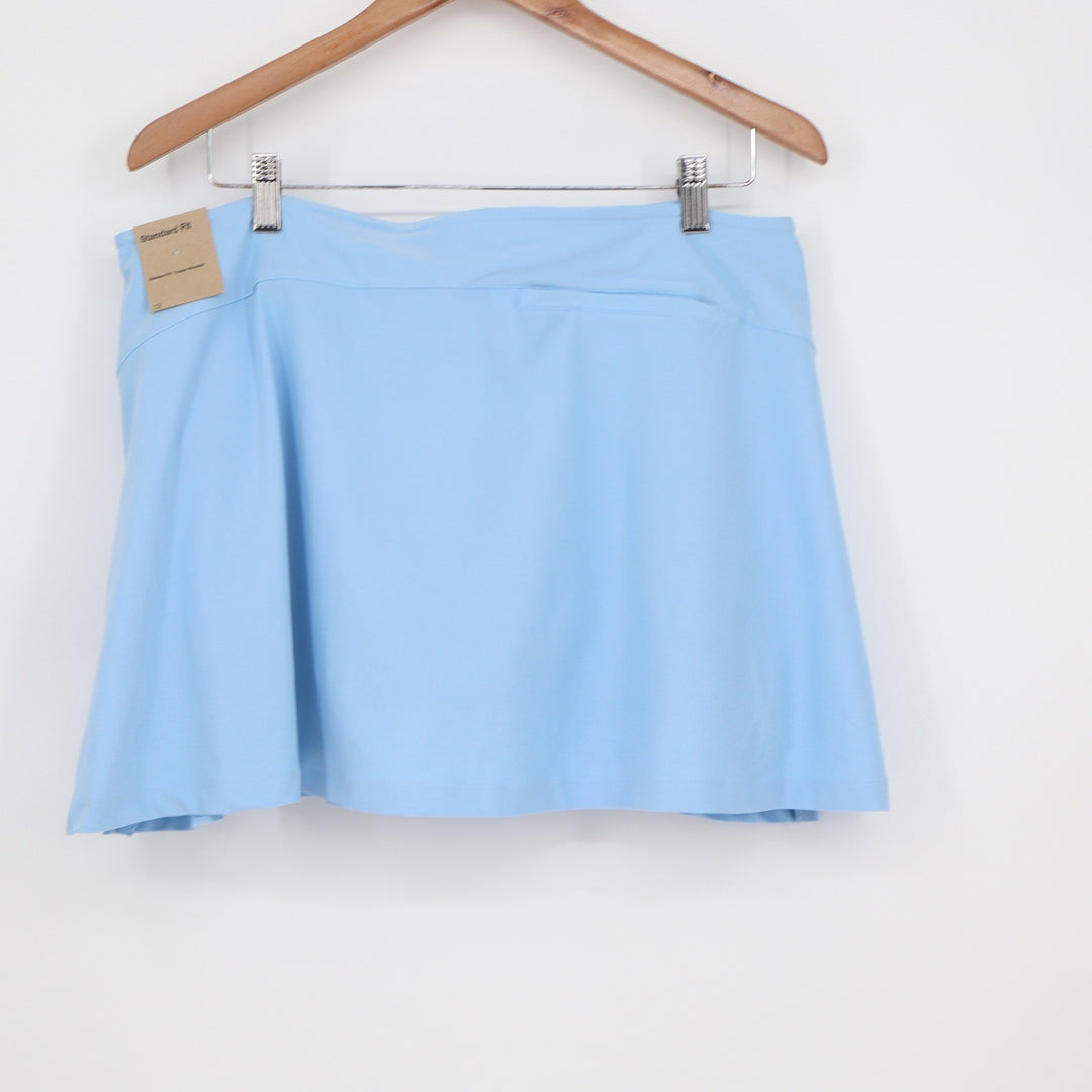 Nike Golf Dri-FIT Skort Womens XL Light Blue Athletic Skirt